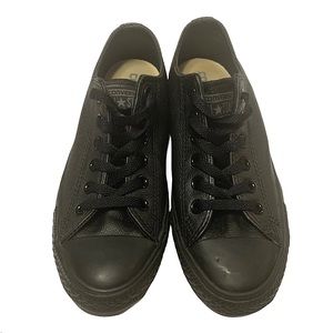 Converse • Leather Low Top Chuck Taylor Sneakers